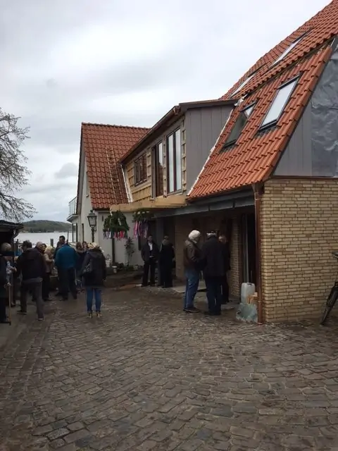 Neubau eines Fischerhauses auf dem Holm mit Betriebsteil und Betriebswohnung