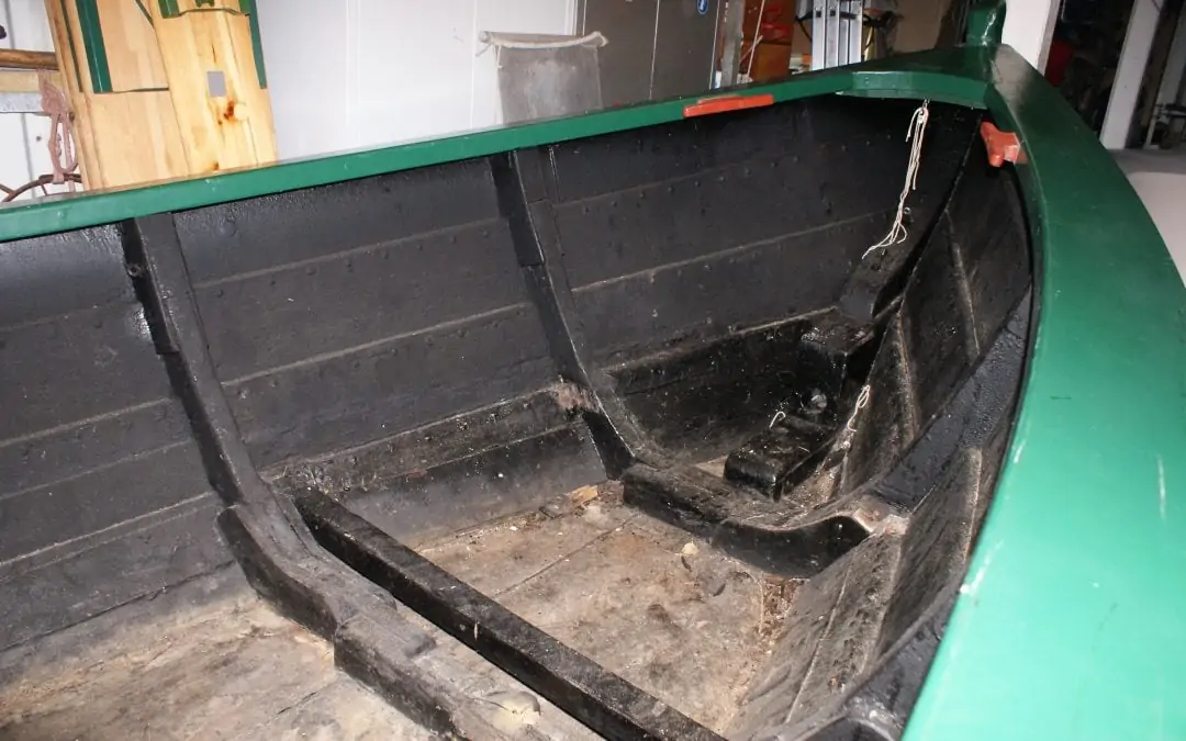 Restaurierung des Holmer Kahns „Hein Meister“