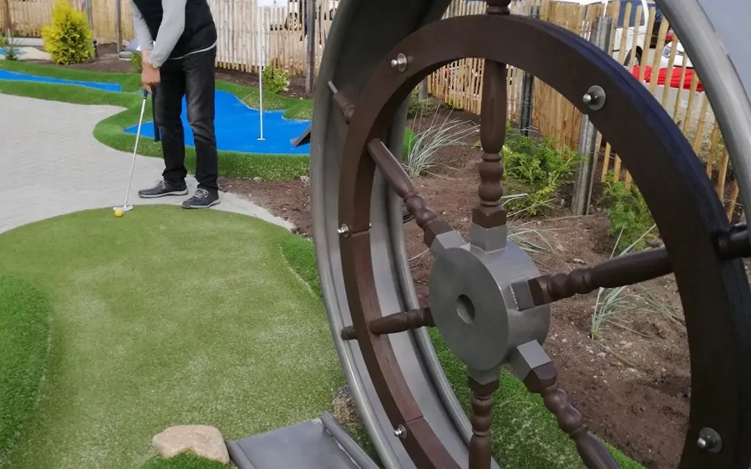 Errichtung einer Adventure Golf Anlage im Ostseeresort Olpenitz