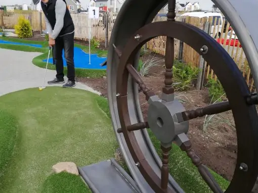 Errichtung einer Adventure Golf Anlage im Ostseeresort Olpenitz