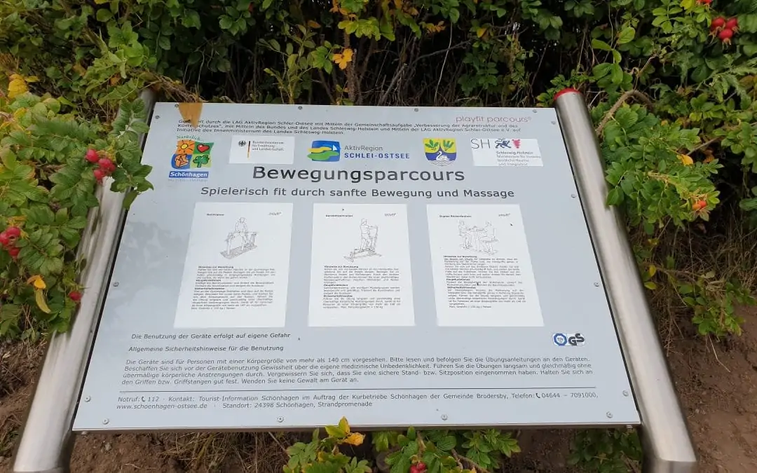 Bewegungspark in Brodersby / Schönhagen