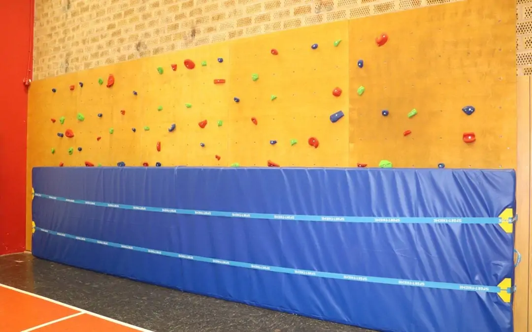 Kletterwand für die Scheersberghalle