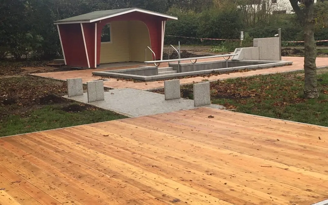 Neue Reize im Kneippkurort Gelting: Qualitätssteigerungen bei den Kneippeinrichtungen im Bürgerpark