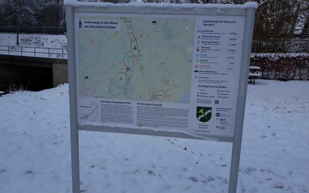 Regionale Wanderwegbeschilderung in Taarstedt- Entschleunigung und Orientierung durch regional einheitliche Beschilderung