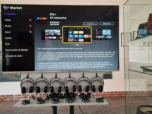 Multimediaausstattung in der Idstedter Gedächtnishalle