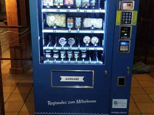 Anschaffung eines Verkaufsautomaten an der Touristinformation Kappeln