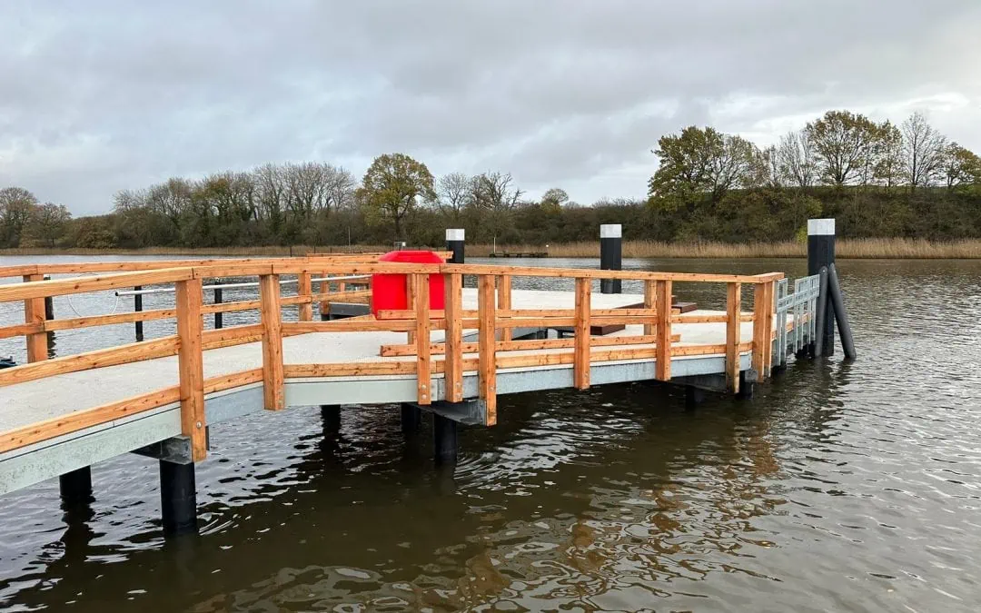 Neubau und touristische Inwertsetzung der Schleibrücke Missunde beim Missunder Fährhaus