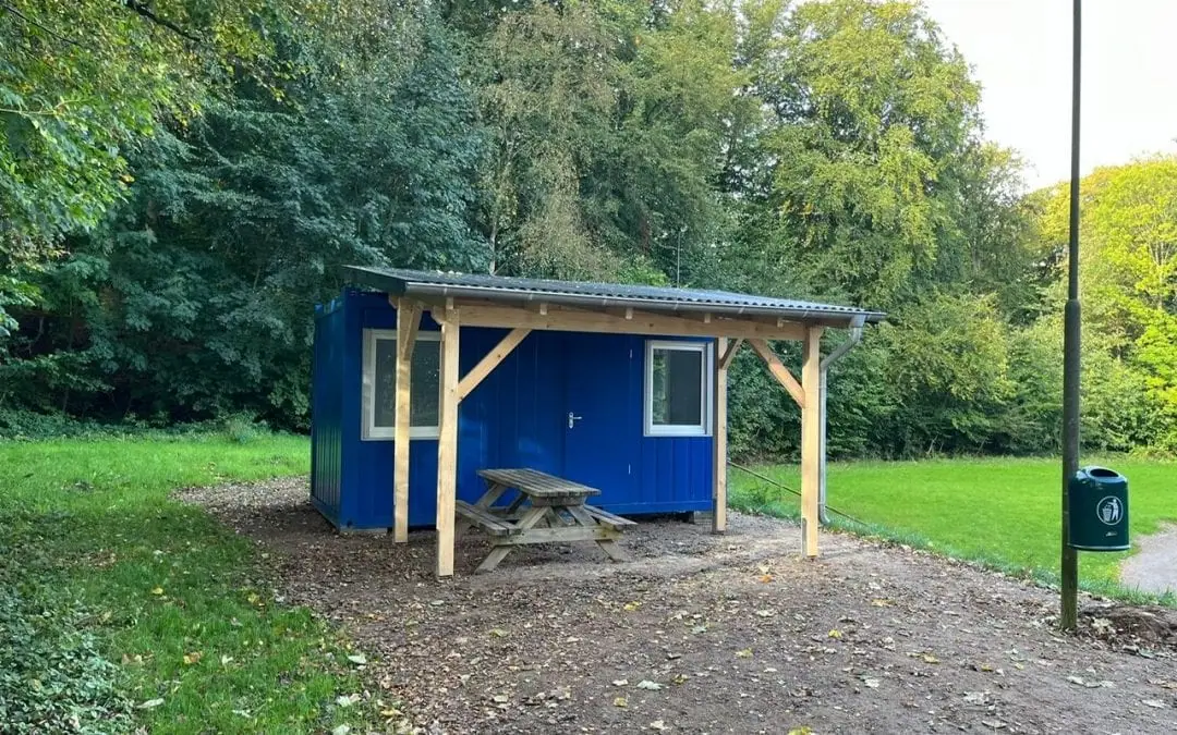 Anschaffung eines Bürocontainers als Jugendtreff am Pumptrack der Gemeinde Fleckeby
