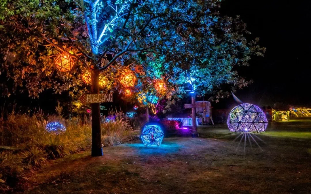 nordic-lights: Umsetzung eines Beleuchtungskonzeptes für das NORDEN Festival und Nacht der Schleilichter auf den Königswiesen