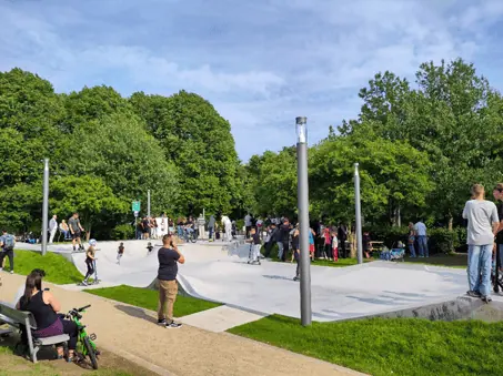 Erweiterung der Skateanlage auf den Königswiesen in Schleswig