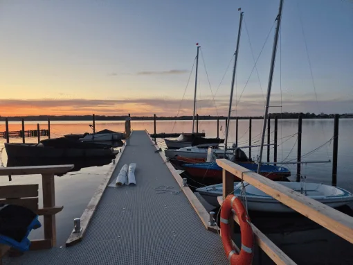 Neubau und öffentliche Inwertsetzung der Schlei-Steganlage Winnemark