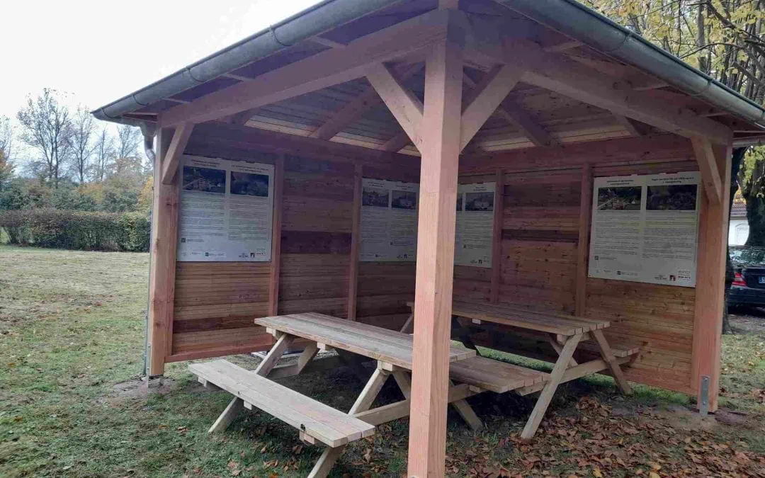 Errichtung eines Pavillons Idstedt Museum