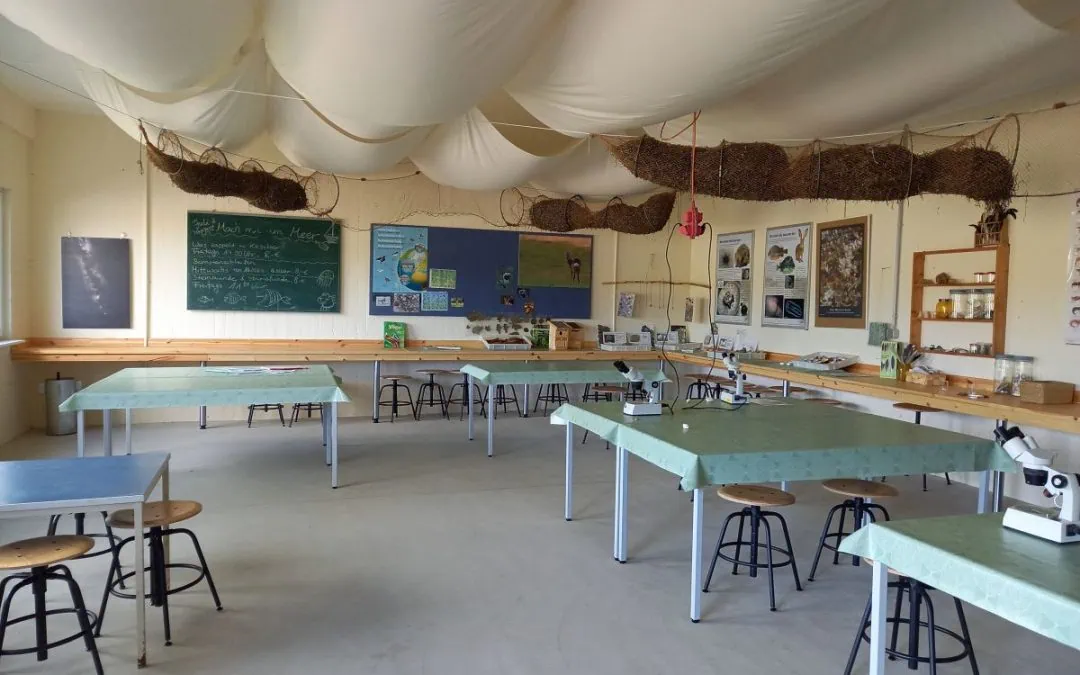 Umbau der Küstenwerkstatt nebst anliegendem Raum zu einem außerschulischen Lernort auf dem Gelände des NEZ Maasholm