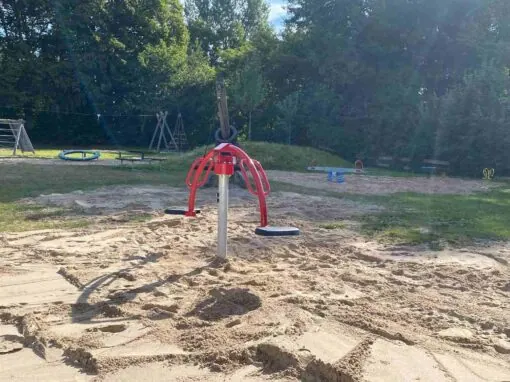 Erweiterung des Spielplatzes am Dorfplatz in Norderbrarup